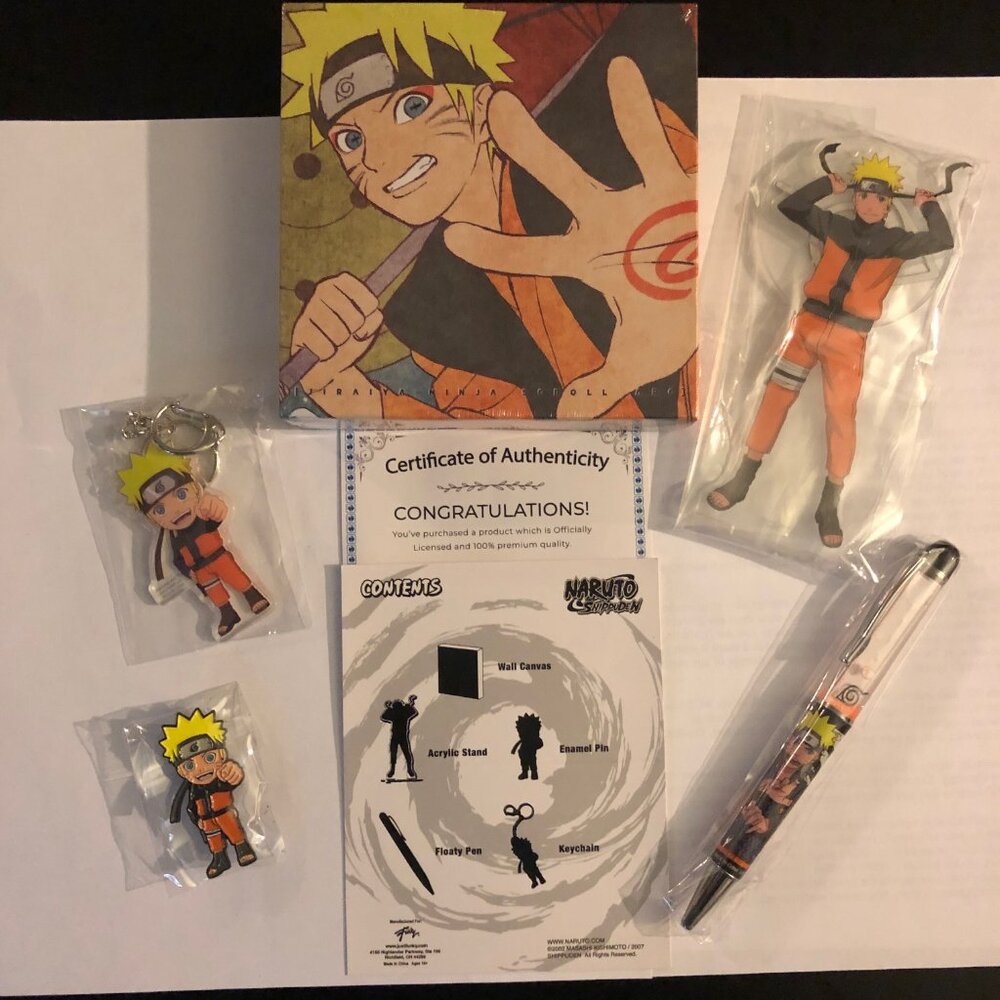 Anime - Naruto Shippuden / Just Funky 5 Piece Collection Set